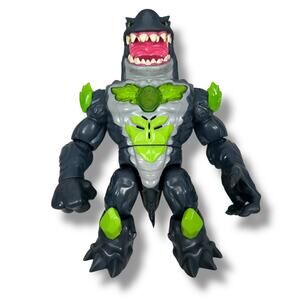 Moose Toys Beast Lab Creator Shark Action Figure 8" Loose Gray Green Collectable